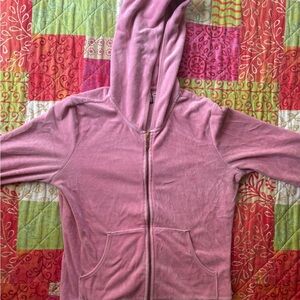 Juicy Couture Pink Velour Hoodie